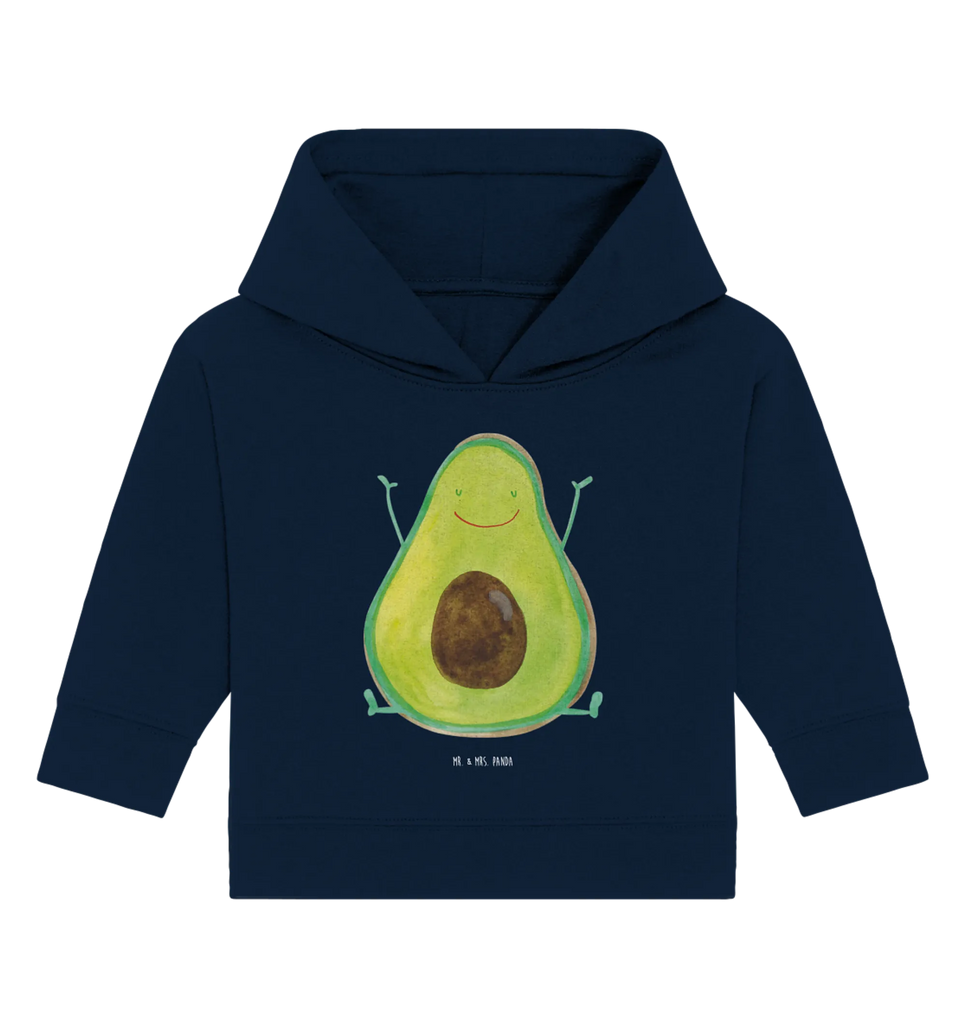 Organic Baby Hoodie Avocado Glücklich Baby Kapuzenshirt, Baby Kapuzensweatshirt, Baby Hoodie, Baby Pullover, Avocado, Veggie, Vegan, Gesund, Chaos