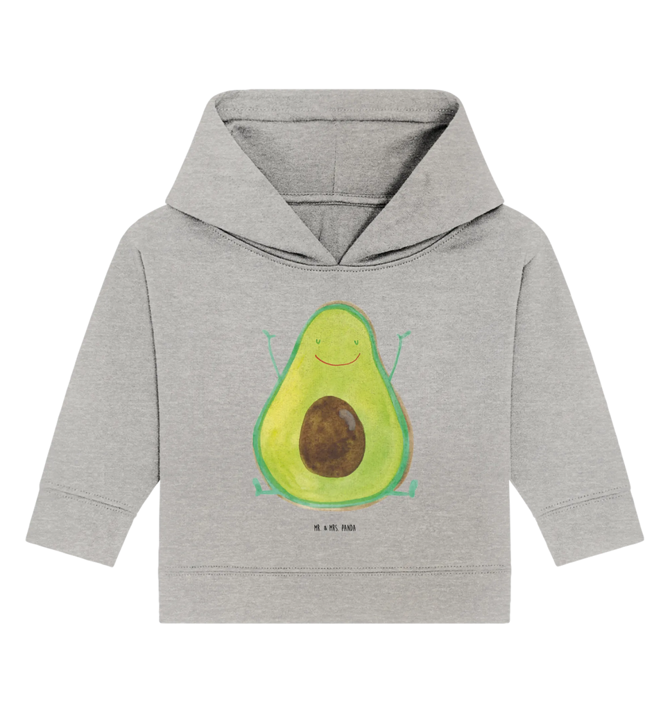 Organic Baby Hoodie Avocado Glücklich Baby Kapuzenshirt, Baby Kapuzensweatshirt, Baby Hoodie, Baby Pullover, Avocado, Veggie, Vegan, Gesund, Chaos