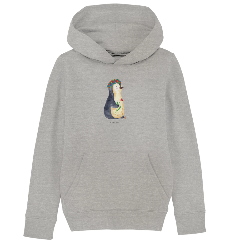 Organic Kinder Hoodie Pinguin Blumen Kinder Hoodie, Kapuzenpullover, Kinder Oberteil, Mädchen Hoodie, Jungen Hoodie, Mädchen Kapuzenpullover, Jungen Kapuzenpullover, Mädchen Kleidung, Jungen Kleidung, Mädchen Oberteil, Jungen Oberteil, Pinguin, Pinguine, Blumenkranz, Universum, Leben, Wünsche, Ziele, Lebensziele, Motivation, Lebenslust, Liebeskummer, Geschenkidee