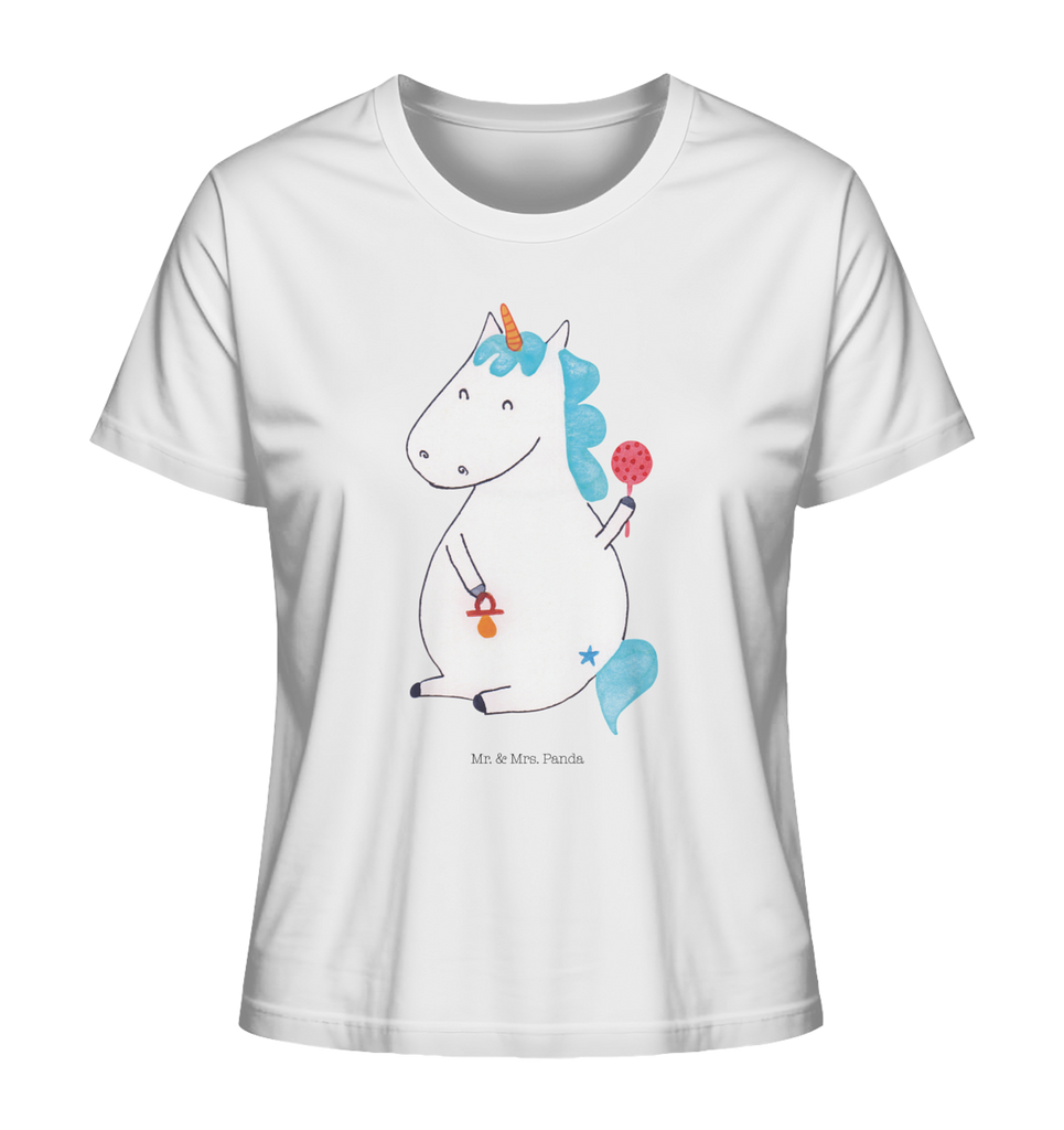 Shirt Damen Einhorn Baby T-Shirt, Shirt, Tshirt, Lustiges T-Shirt, T-Shirt mit Spruch, Party, Junggesellenabschied, Jubiläum, Geburstag, Herrn, Damen, Männer, Frauen, Schlafshirt, Nachthemd, Sprüche, Einhorn, Einhörner, Einhorn Deko, Pegasus, Unicorn, Mutter, Geburt, Geburtstag, erstes Kind, Baby, Babyglück, Nachwuchs, Eltern, Kind, Schnuller