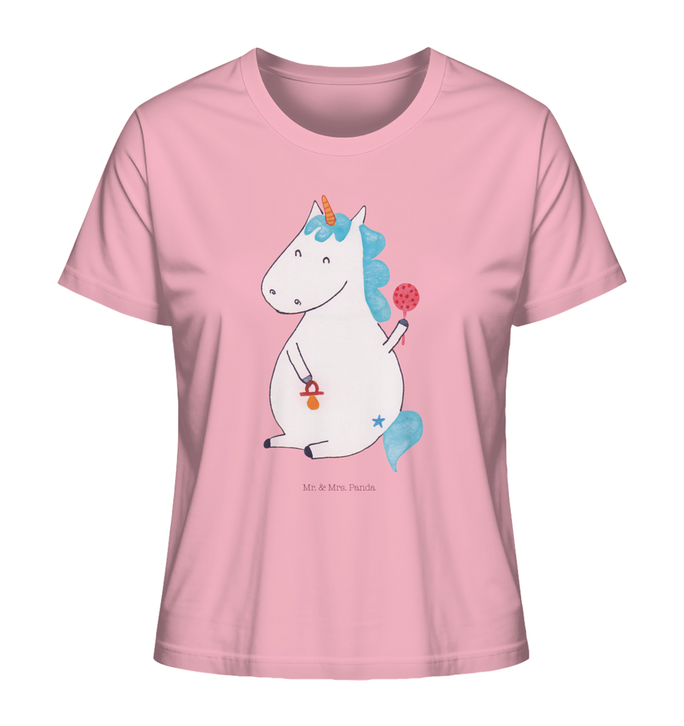 Shirt Damen Einhorn Baby T-Shirt, Shirt, Tshirt, Lustiges T-Shirt, T-Shirt mit Spruch, Party, Junggesellenabschied, Jubiläum, Geburstag, Herrn, Damen, Männer, Frauen, Schlafshirt, Nachthemd, Sprüche, Einhorn, Einhörner, Einhorn Deko, Pegasus, Unicorn, Mutter, Geburt, Geburtstag, erstes Kind, Baby, Babyglück, Nachwuchs, Eltern, Kind, Schnuller