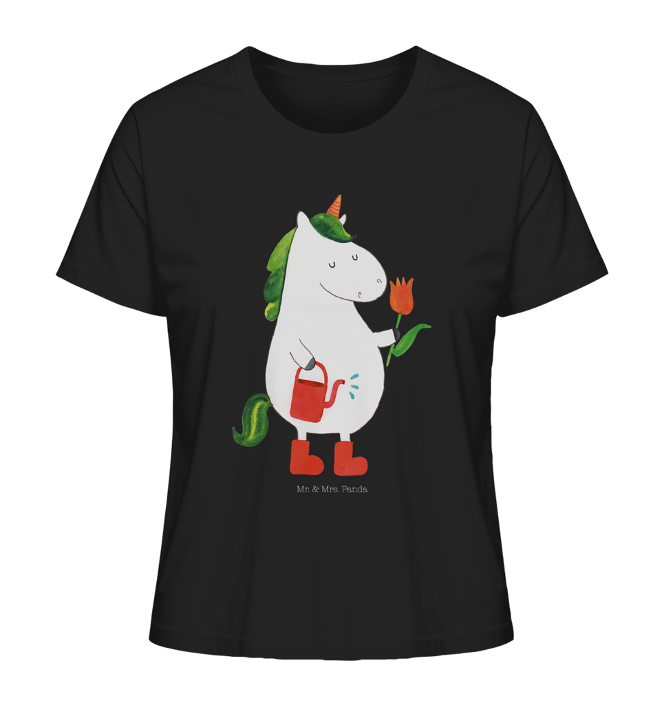 Shirt Damen Einhorn Gärtner T-Shirt, Shirt, Tshirt, Lustiges T-Shirt, T-Shirt mit Spruch, Party, Junggesellenabschied, Jubiläum, Geburstag, Herrn, Damen, Männer, Frauen, Schlafshirt, Nachthemd, Sprüche, Einhorn, Einhörner, Einhorn Deko, Unicorn, Luftballon, Gießkanne, Giesskanne, Lebenslust, Freude, Blume, Freundin, Garten, Stiefel