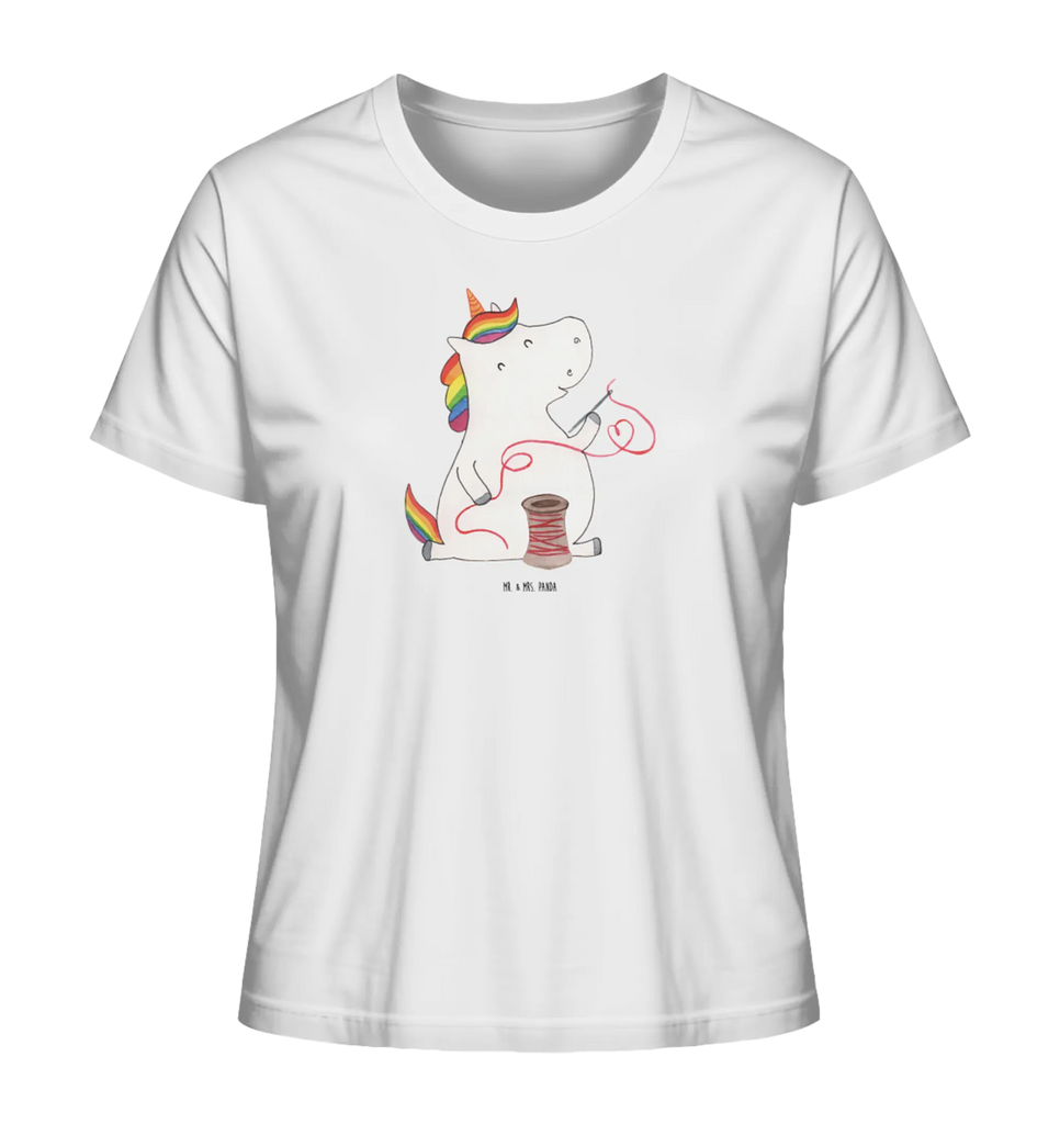 Shirt Damen Einhorn Näherin T-Shirt, Shirt, Tshirt, Lustiges T-Shirt, T-Shirt mit Spruch, Party, Junggesellenabschied, Jubiläum, Geburstag, Herrn, Damen, Männer, Frauen, Schlafshirt, Nachthemd, Sprüche, Einhorn, Einhörner, Einhorn Deko, Unicorn, Näherin, nähen, Mädchen, Freundin, Häkeln, Stricken, basteln, Nähzimmer