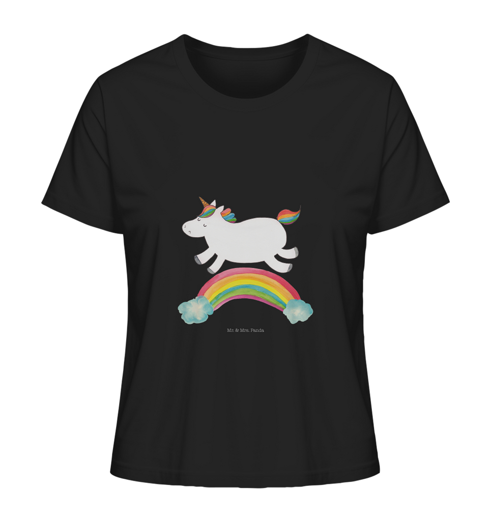 Shirt Damen Einhorn Regenbogen T-Shirt, Shirt, Tshirt, Lustiges T-Shirt, T-Shirt mit Spruch, Party, Junggesellenabschied, Jubiläum, Geburstag, Herrn, Damen, Männer, Frauen, Schlafshirt, Nachthemd, Sprüche, Einhorn, Einhörner, Einhorn Deko, Pegasus, Unicorn, Regenbogen, Glitzer, Einhornpower, Erwachsenwerden, Einhornautobahn