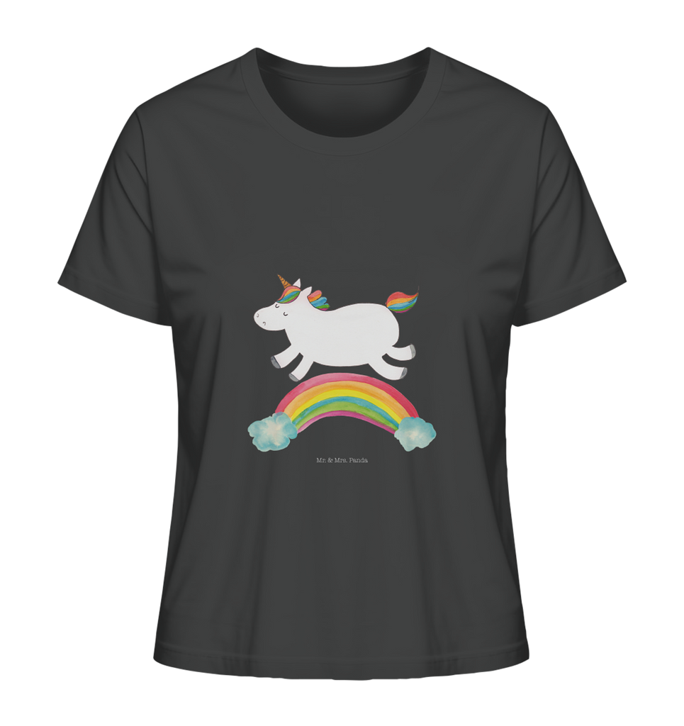 Shirt Damen Einhorn Regenbogen T-Shirt, Shirt, Tshirt, Lustiges T-Shirt, T-Shirt mit Spruch, Party, Junggesellenabschied, Jubiläum, Geburstag, Herrn, Damen, Männer, Frauen, Schlafshirt, Nachthemd, Sprüche, Einhorn, Einhörner, Einhorn Deko, Pegasus, Unicorn, Regenbogen, Glitzer, Einhornpower, Erwachsenwerden, Einhornautobahn