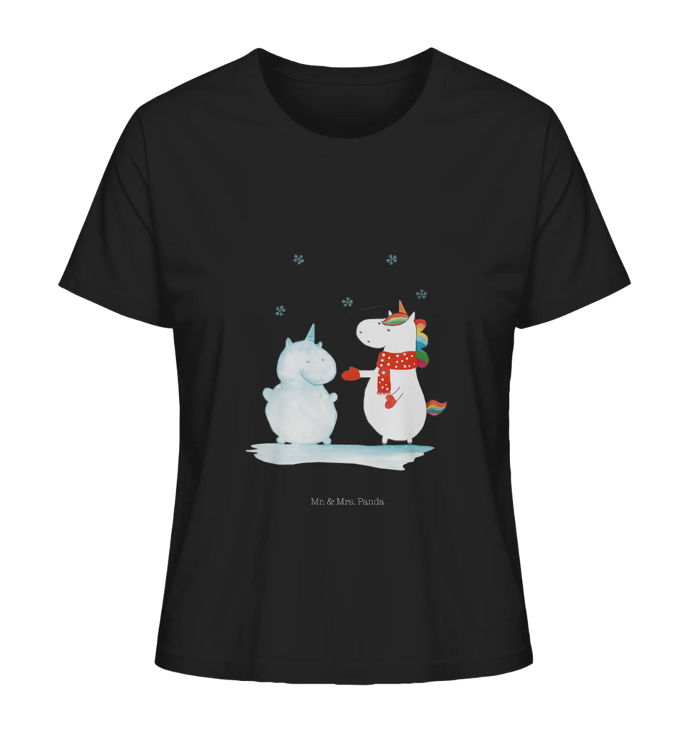 Shirt Damen Einhorn Schneemann T-Shirt, Shirt, Tshirt, Lustiges T-Shirt, T-Shirt mit Spruch, Party, Junggesellenabschied, Jubiläum, Geburstag, Herrn, Damen, Männer, Frauen, Schlafshirt, Nachthemd, Sprüche, Einhorn, Einhörner, Einhorn Deko, Pegasus, Unicorn, Schneemann, Winter, Schnee, Kuchen, Weihnachten, kalt, Mütze, Handschuhe, X-Mas