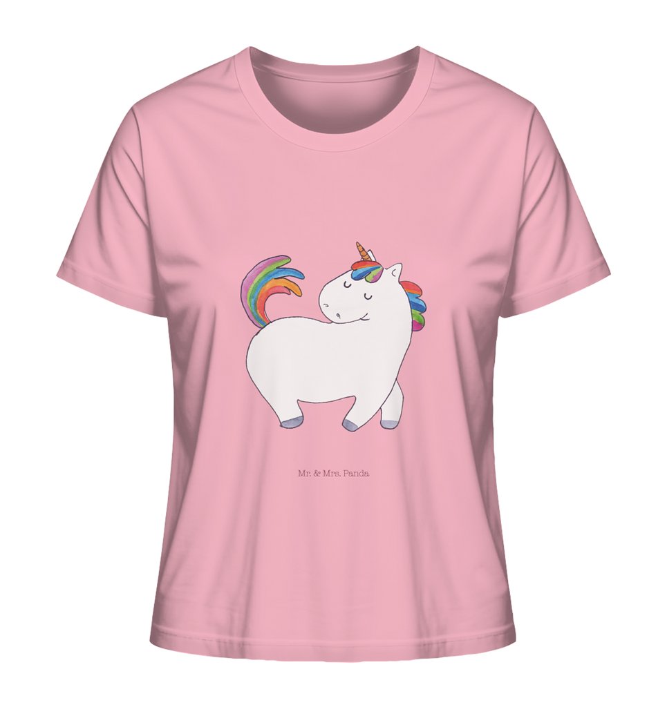 Shirt Damen Einhorn Stolzieren T-Shirt, Shirt, Tshirt, Lustiges T-Shirt, T-Shirt mit Spruch, Party, Junggesellenabschied, Jubiläum, Geburstag, Herrn, Damen, Männer, Frauen, Schlafshirt, Nachthemd, Sprüche, Einhorn, Einhörner, Einhorn Deko, Pegasus, Unicorn, stolz, anders, bunt, Pferd, Reiter, Reiten, Freundin, Geschenk