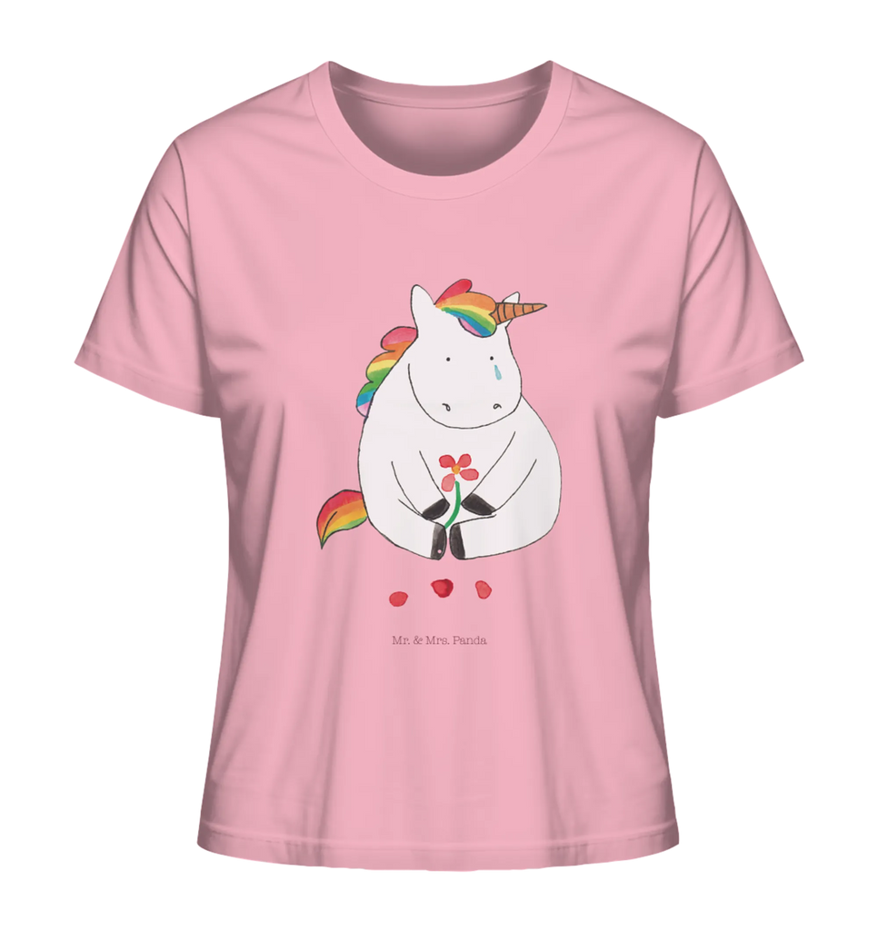 Shirt Damen Einhorn Traurig T-Shirt, Shirt, Tshirt, Lustiges T-Shirt, T-Shirt mit Spruch, Party, Junggesellenabschied, Jubiläum, Geburstag, Herrn, Damen, Männer, Frauen, Schlafshirt, Nachthemd, Sprüche, Einhorn, Einhörner, Einhorn Deko, Unicorn, Glitzer, Trösten. Freundschaft, Freunde, Liebe, Trauer, Grußkarte, Blume