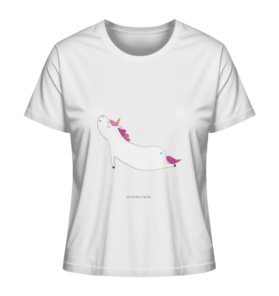 Shirt Damen Einhorn Yoga T-Shirt, Shirt, Tshirt, Lustiges T-Shirt, T-Shirt mit Spruch, Party, Junggesellenabschied, Jubiläum, Geburstag, Herrn, Damen, Männer, Frauen, Schlafshirt, Nachthemd, Sprüche, Einhorn, Einhörner, Einhorn Deko, Pegasus, Unicorn, Yoga, Namaste, Achtsamkeit, Entspannung, Joga, Yogamatte, Sport, lustig, witzig, süß