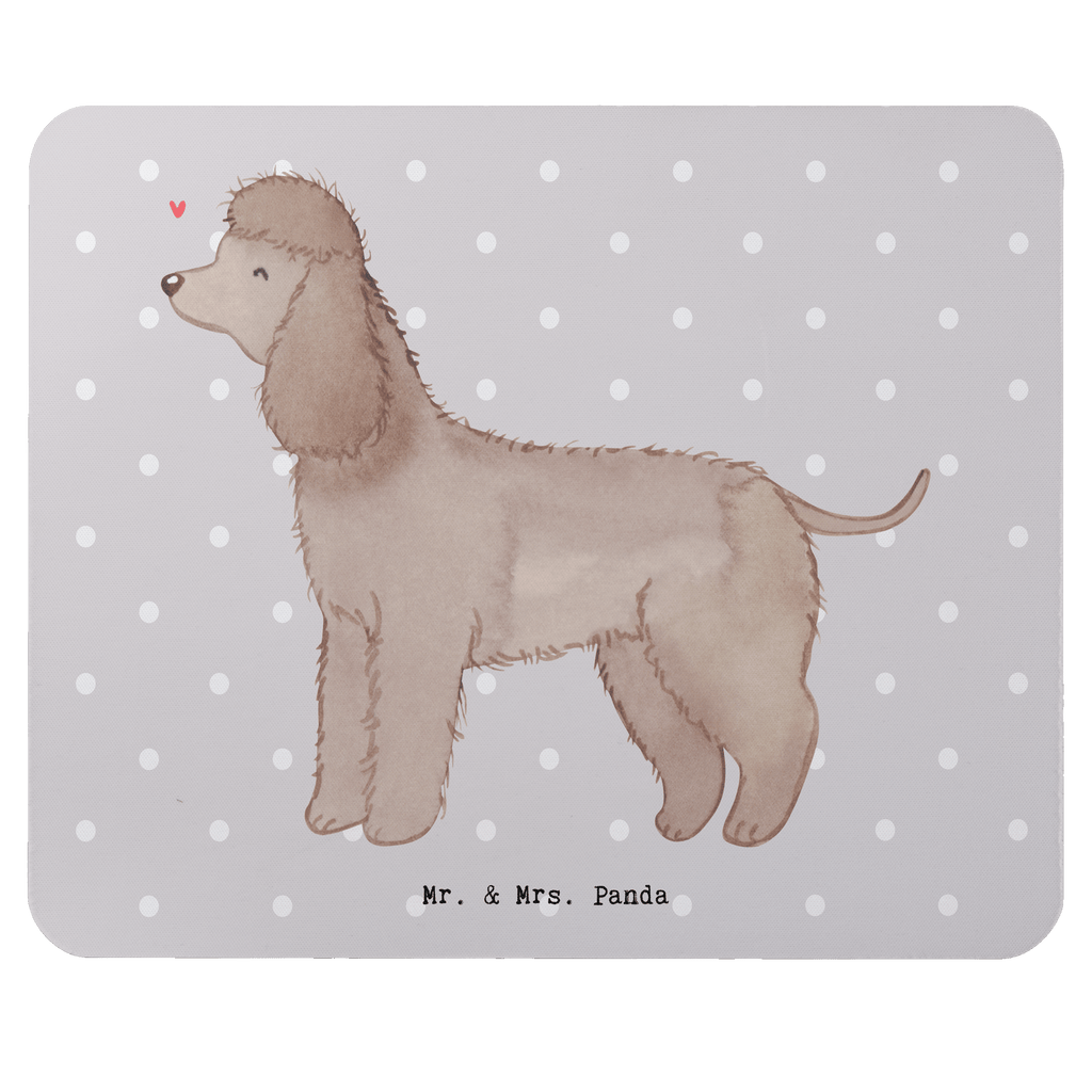 Mauspad Irish Water Spaniel Lebensretter Mousepad, Computer zubehör, Büroausstattung, PC Zubehör, Arbeitszimmer, Mauspad, Einzigartiges Mauspad, Designer Mauspad, Mausunterlage, Mauspad Büro, Hund, Hunderasse, Rassehund, Hundebesitzer, Geschenk, Tierfreund, Schenken, Welpe, Irish Water Spaniel, Jagdhund