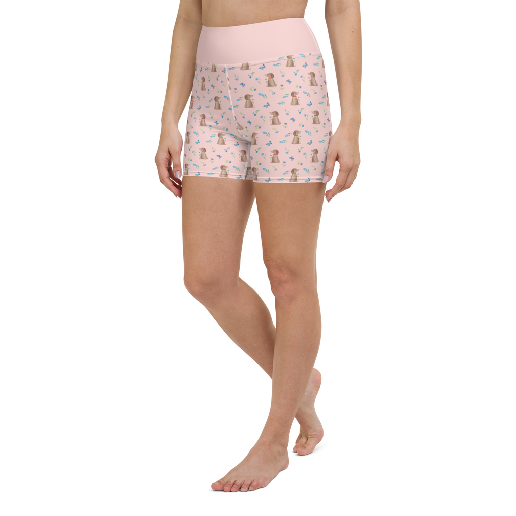 Yoga Shorts Hund Blume Yoga Shorts, Yogashorts, Sporthose, Sportshorts, Fitnesshose, Sportshorts Damen, Yoga Shorts Damen, Yogabekleidung, Sportbekleidung, Hund, Hundemotiv, Haustier, Hunderasse, Tierliebhaber, Hundebesitzer, Sprüche, Hunde, Frauchen, Hundeliebe