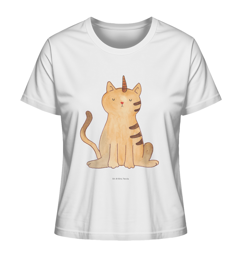 Shirt Damen Einhorn Katze T-Shirt, Shirt, Tshirt, Lustiges T-Shirt, T-Shirt mit Spruch, Party, Junggesellenabschied, Jubiläum, Geburstag, Herrn, Damen, Männer, Frauen, Schlafshirt, Nachthemd, Sprüche, Einhorn, Einhörner, Einhorn Deko, Pegasus, Unicorn, Katzer, Mieze, Regenbogen, Glitzer, Einhornpower, Erwachsenwerden, Katze, Katzenhorn, Einhornkatze, Kittyhorn