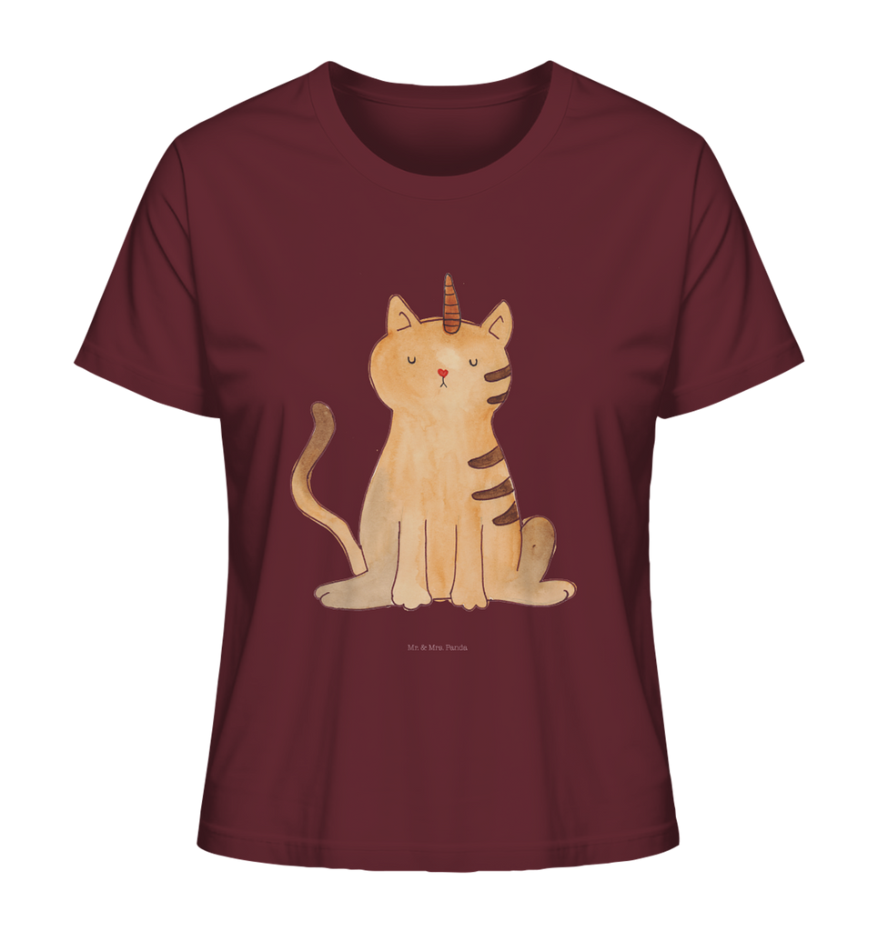 Shirt Damen Einhorn Katze T-Shirt, Shirt, Tshirt, Lustiges T-Shirt, T-Shirt mit Spruch, Party, Junggesellenabschied, Jubiläum, Geburstag, Herrn, Damen, Männer, Frauen, Schlafshirt, Nachthemd, Sprüche, Einhorn, Einhörner, Einhorn Deko, Pegasus, Unicorn, Katzer, Mieze, Regenbogen, Glitzer, Einhornpower, Erwachsenwerden, Katze, Katzenhorn, Einhornkatze, Kittyhorn