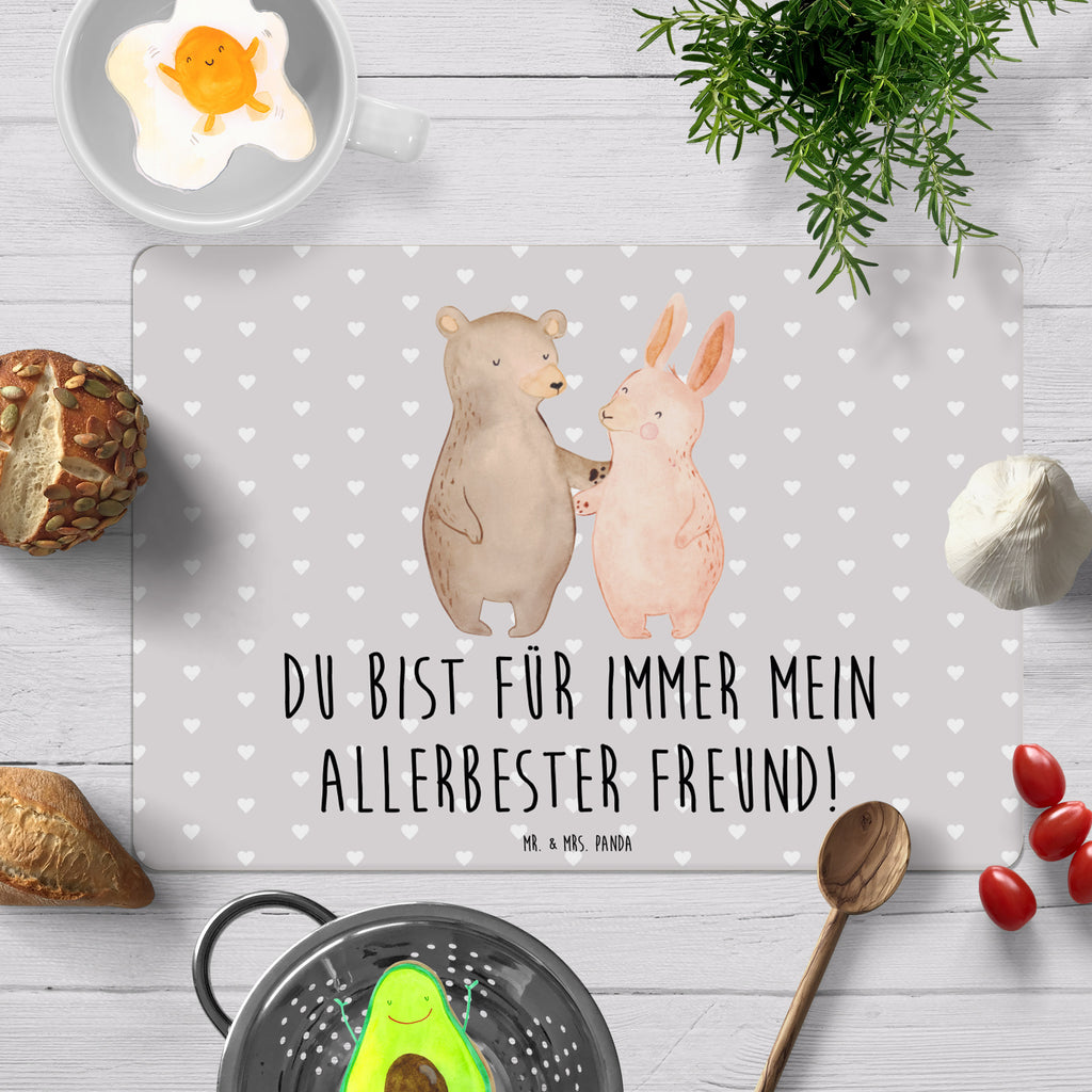 Tischset Bär Hase Umarmen Tischset, Tischuntersetzer, Platzset, Tischsets abwaschbar, Tischunterlage, Liebe, Partner, Freund, Freundin, Ehemann, Ehefrau, Heiraten, Verlobung, Heiratsantrag, Liebesgeschenk, Jahrestag, Hocheitstag, Freunde, bester Freund, Hase, Bär, Bärchen, best friends