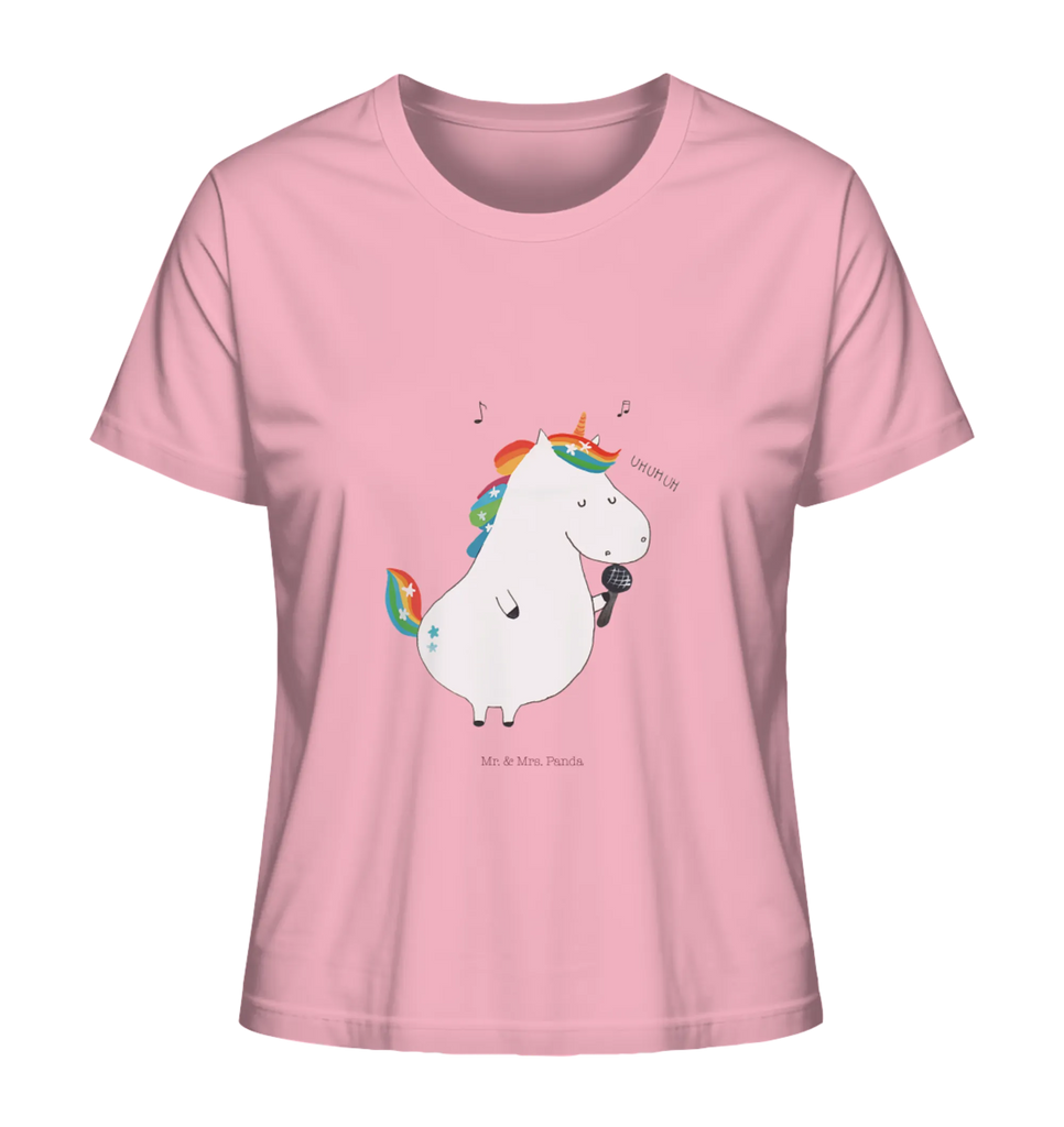 Shirt Damen Einhorn Sänger T-Shirt, Shirt, Tshirt, Lustiges T-Shirt, T-Shirt mit Spruch, Party, Junggesellenabschied, Jubiläum, Geburstag, Herrn, Damen, Männer, Frauen, Schlafshirt, Nachthemd, Sprüche, Einhorn, Einhörner, Einhorn Deko, Pegasus, Unicorn, Glitzer, Konfetti, Geburtstag, Feier, Fest, Disco, Sängerin, Sänger, Freundin