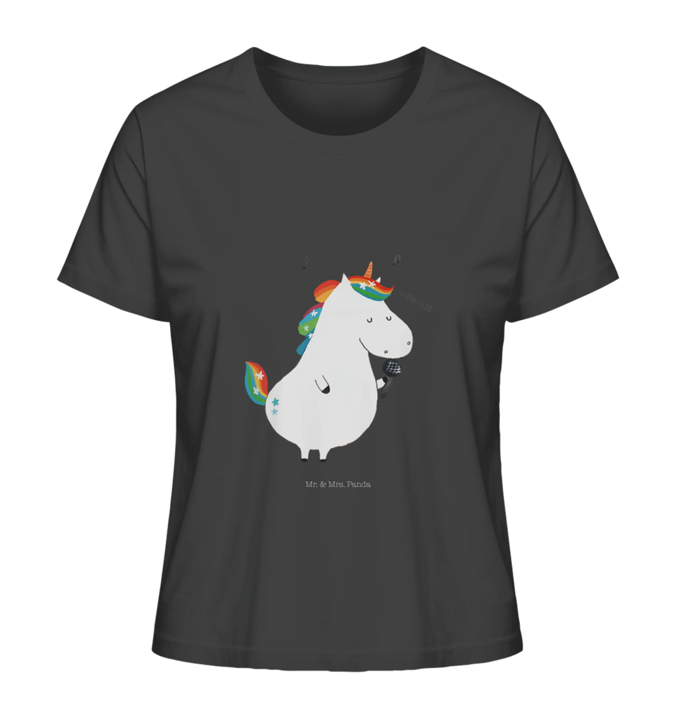 Shirt Damen Einhorn Sänger T-Shirt, Shirt, Tshirt, Lustiges T-Shirt, T-Shirt mit Spruch, Party, Junggesellenabschied, Jubiläum, Geburstag, Herrn, Damen, Männer, Frauen, Schlafshirt, Nachthemd, Sprüche, Einhorn, Einhörner, Einhorn Deko, Pegasus, Unicorn, Glitzer, Konfetti, Geburtstag, Feier, Fest, Disco, Sängerin, Sänger, Freundin