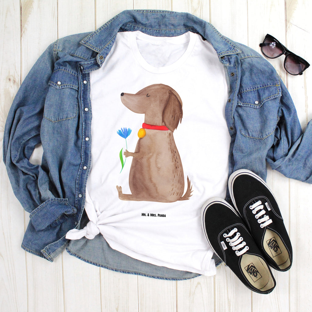 T-Shirt Standard Hund Blume T-Shirt, Shirt, Tshirt, Lustiges T-Shirt, T-Shirt mit Spruch, Party, Junggesellenabschied, Jubiläum, Geburstag, Herrn, Damen, Männer, Frauen, Schlafshirt, Nachthemd, Sprüche, Hund, Hundemotiv, Haustier, Hunderasse, Tierliebhaber, Hundebesitzer, Hunde, Frauchen, Hundeliebe