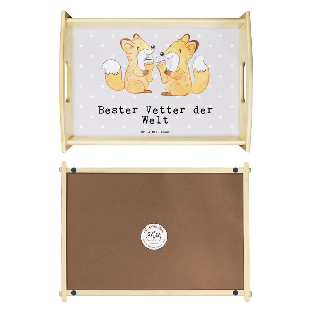 Serviertablett Fuchs Bester Vetter der Welt Serviertablett, Tablett, Holztablett, Küchentablett, Dekotablett, Frühstückstablett, für, Dankeschön, Geschenk, Schenken, Geburtstag, Geburtstagsgeschenk, Geschenkidee, Danke, Bedanken, Mitbringsel, Freude machen, Geschenktipp, Vetter, Cousin, Kousin, Sohn von Onkel, Sohn von Tante, Familie, Verwandtschaft, Cousine