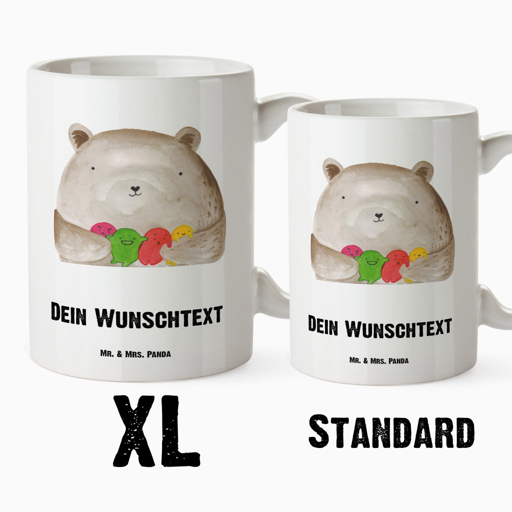 Personalisierte XL Tasse Bär Gefühl Personalisierte XL Tasse, Personalisierte Große Tasse, Personalisierte Grosse Kaffeetasse, PErsonalisierter XL Becher, XL Teetasse mit Namen, XL Becher mit Namen, spülmaschinenfest, Jumbo Tasse, Groß, Personalisiert, XL Tasse mit Namen, XL Namenstasse, Jumbo Namenstasse, Bär, Teddy, Teddybär, Wahnsinn, Verrückt, Durchgedreht