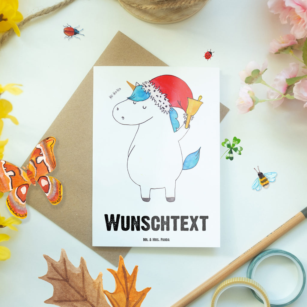 Personalisierte Grußkarte Einhorn Weihnachtsmann Personalisierte Grußkarte, Personalisiertere Klappkarte, Personalisierte Einladungskarte, Personalisierte Glückwunschkarte, Personalisierte Hochzeitskarte, Personalisierte Geburtstagskarte, Grußkarte mit Namen, Grußkarte selber drucken, Grußkarte selbst gestalten, Grußkarte mit persönlichen Nachrichten, Grußkarte als Geldgeschenk, Grußkarten personalisiert, Personalisierte Karte, Einhorn, Einhörner, Einhorn Deko, Pegasus, Unicorn, Gin, Schokolade, Schoki, Weihnachten, Weihnachtsmann, Nikolaus, Wunschzettel, Wunschliste, Feenstaub