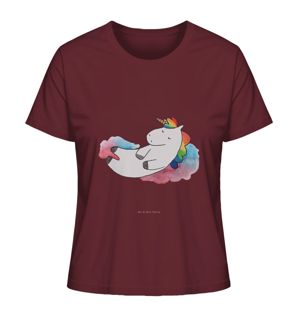 Shirt Damen Einhorn Wolke 7 T-Shirt, Shirt, Tshirt, Lustiges T-Shirt, T-Shirt mit Spruch, Party, Junggesellenabschied, Jubiläum, Geburstag, Herrn, Damen, Männer, Frauen, Schlafshirt, Nachthemd, Sprüche, Einhorn, Einhörner, Einhorn Deko, Pegasus, Unicorn, verliebt, Menschen, witzig, lustig, Geschenk, Glaube, Realität, Lächeln