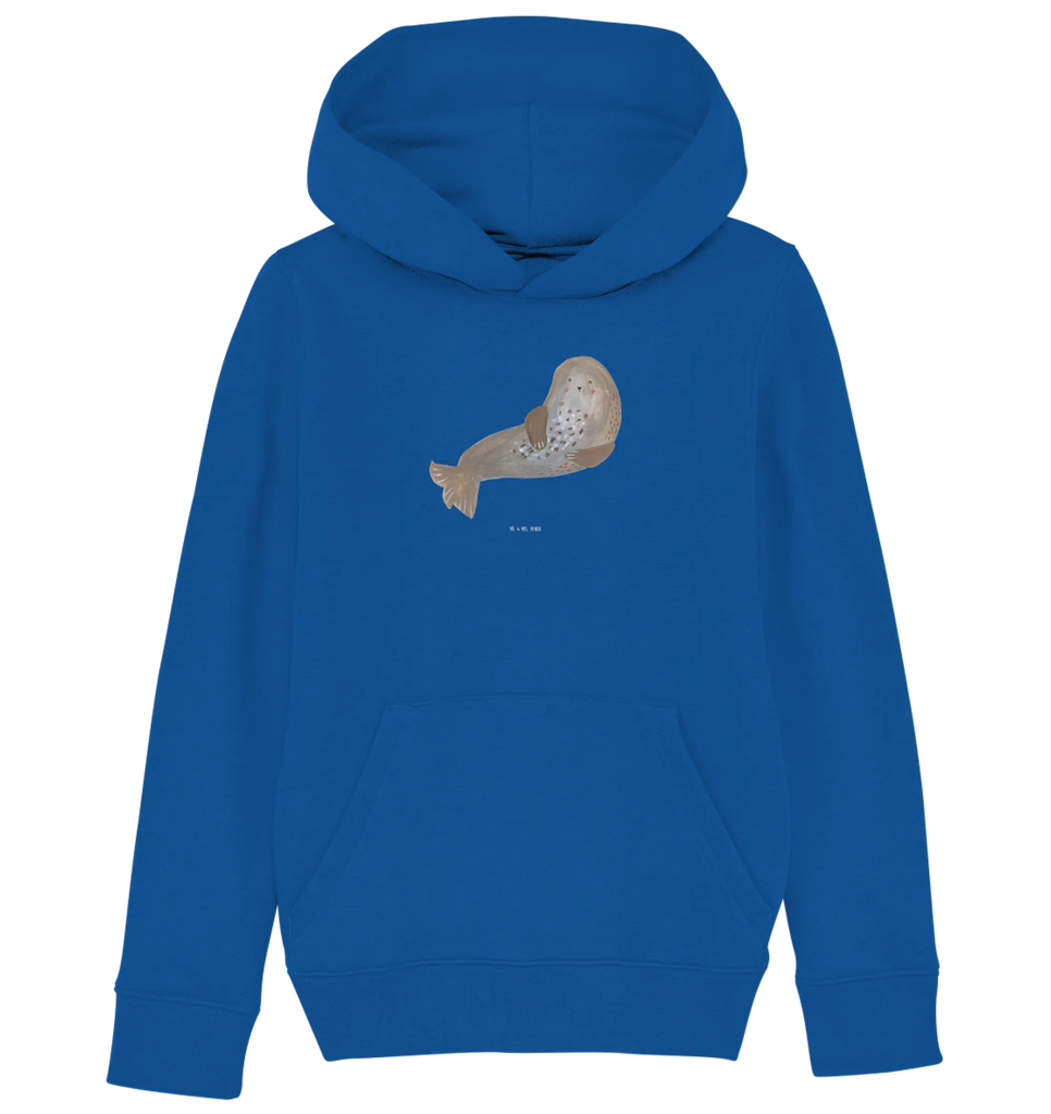 Organic Kinder Hoodie Robbe lachend Kinder Hoodie, Kapuzenpullover, Kinder Oberteil, Mädchen Hoodie, Jungen Hoodie, Mädchen Kapuzenpullover, Jungen Kapuzenpullover, Mädchen Kleidung, Jungen Kleidung, Mädchen Oberteil, Jungen Oberteil, Tiermotive, Gute Laune, lustige Sprüche, Tiere, Robbe, Robben, Seehund, Strand, Meerestier, Ostsee, Nordsee