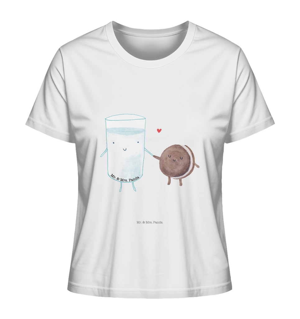 Shirt Damen Milch Keks T-Shirt, Shirt, Tshirt, Lustiges T-Shirt, T-Shirt mit Spruch, Party, Junggesellenabschied, Jubiläum, Geburstag, Herrn, Damen, Männer, Frauen, Schlafshirt, Nachthemd, Sprüche, Tiermotive, Gute Laune, lustige Sprüche, Tiere, Milk, Cookie, Milch, Keks, Kekse, Kaffee, Einladung Frühstück, Motiv süß, romantisch, perfektes Paar