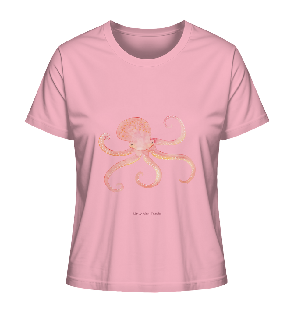 Shirt Damen Tintenfisch T-Shirt, Shirt, Tshirt, Lustiges T-Shirt, T-Shirt mit Spruch, Party, Junggesellenabschied, Jubiläum, Geburstag, Herrn, Damen, Männer, Frauen, Schlafshirt, Nachthemd, Sprüche, Tiermotive, Gute Laune, lustige Sprüche, Tiere, Meer, Meerestier, Krake, Tintenfisch, Arme, Wasser, Ozean