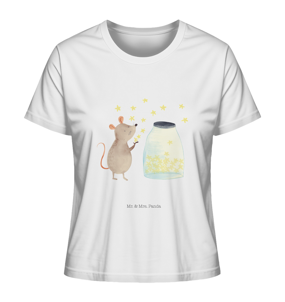 Shirt Damen Maus Sterne T-Shirt, Shirt, Tshirt, Lustiges T-Shirt, T-Shirt mit Spruch, Party, Junggesellenabschied, Jubiläum, Geburstag, Herrn, Damen, Männer, Frauen, Schlafshirt, Nachthemd, Sprüche, Tiermotive, Gute Laune, lustige Sprüche, Tiere, Maus, Sterne, Wunsch, Kind, Taufe, Taufgeschenk, Geburt, Schwangerschaft, erstes Kind, Kindergeburtstag, Geburtstag, Hoffnung, Träume