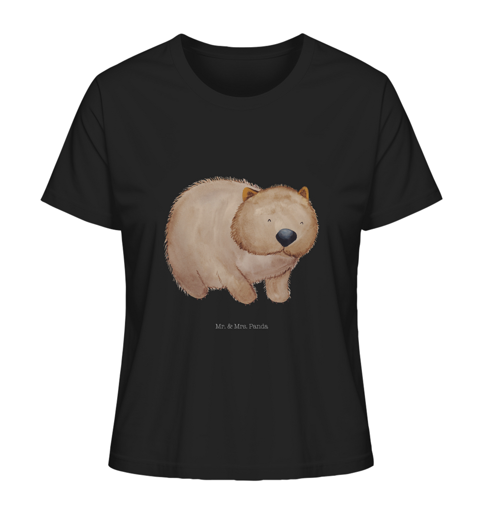 Shirt Damen Wombat T-Shirt, Shirt, Tshirt, Lustiges T-Shirt, T-Shirt mit Spruch, Party, Junggesellenabschied, Jubiläum, Geburstag, Herrn, Damen, Männer, Frauen, Schlafshirt, Nachthemd, Sprüche, Tiermotive, Gute Laune, lustige Sprüche, Tiere, Wombat, Das Leben ist schön, Motivation, Spruch, Australien