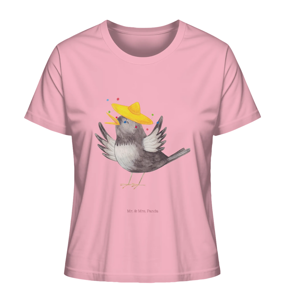 Shirt Damen Rabe Sombrero T-Shirt, Shirt, Tshirt, Lustiges T-Shirt, T-Shirt mit Spruch, Party, Junggesellenabschied, Jubiläum, Geburstag, Herrn, Damen, Männer, Frauen, Schlafshirt, Nachthemd, Sprüche, Tiermotive, Gute Laune, lustige Sprüche, Tiere, Rabe, Vogel, Vögel, Spruch positiv, fröhlich sein, glücklich sein, Glück Spruch, froh, Elster, Motivation