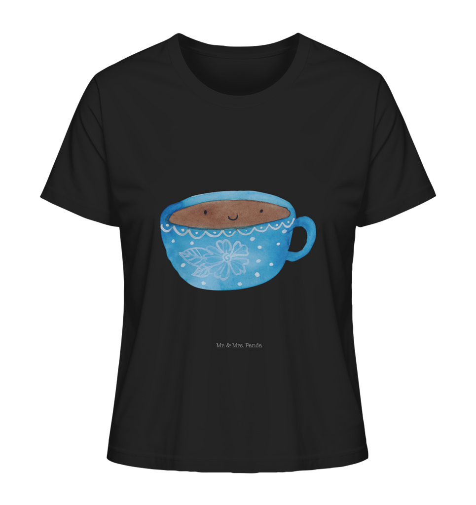 Shirt Damen Kaffee Tasse T-Shirt, Shirt, Tshirt, Lustiges T-Shirt, T-Shirt mit Spruch, Party, Junggesellenabschied, Jubiläum, Geburstag, Herrn, Damen, Männer, Frauen, Schlafshirt, Nachthemd, Sprüche, Tiermotive, Gute Laune, lustige Sprüche, Tiere, Kaffee, Tasse, Liebe, Geschmack, Genuss, Glücklich