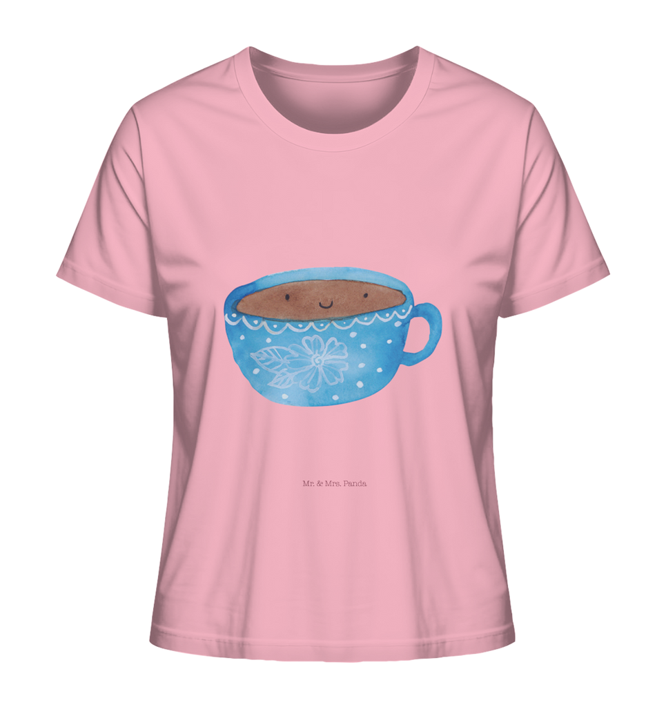 Shirt Damen Kaffee Tasse T-Shirt, Shirt, Tshirt, Lustiges T-Shirt, T-Shirt mit Spruch, Party, Junggesellenabschied, Jubiläum, Geburstag, Herrn, Damen, Männer, Frauen, Schlafshirt, Nachthemd, Sprüche, Tiermotive, Gute Laune, lustige Sprüche, Tiere, Kaffee, Tasse, Liebe, Geschmack, Genuss, Glücklich