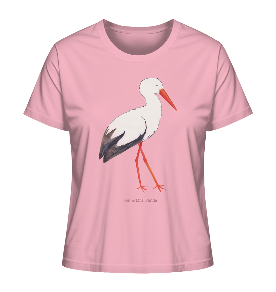 Shirt Damen Storch T-Shirt, Shirt, Tshirt, Lustiges T-Shirt, T-Shirt mit Spruch, Party, Junggesellenabschied, Jubiläum, Geburstag, Herrn, Damen, Männer, Frauen, Schlafshirt, Nachthemd, Sprüche, Tiermotive, Gute Laune, lustige Sprüche, Tiere, Storch, Störche, Schwangerschaft, Geburt, Mutter, Mütter, Mutter werden, Schwanger, Babybauch, Baby