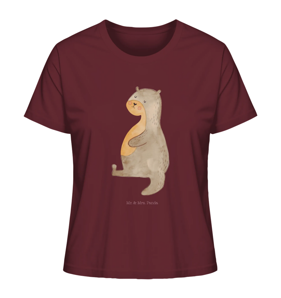 Shirt Damen Otter Bauch T-Shirt, Shirt, Tshirt, Lustiges T-Shirt, T-Shirt mit Spruch, Party, Junggesellenabschied, Jubiläum, Geburstag, Herrn, Damen, Männer, Frauen, Schlafshirt, Nachthemd, Sprüche, Otter, Fischotter, Seeotter, Otter Seeotter See Otter