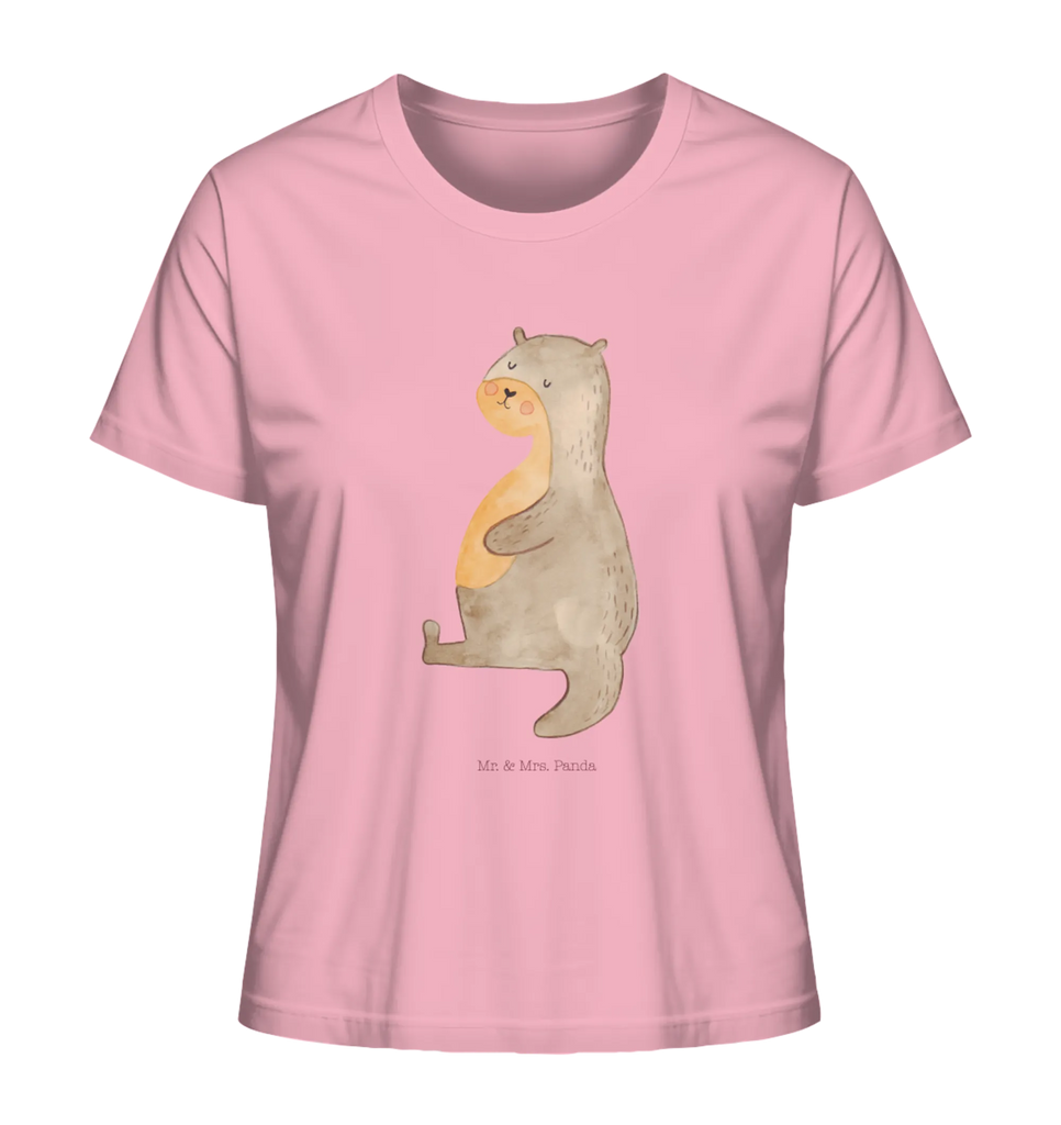 Shirt Damen Otter Bauch T-Shirt, Shirt, Tshirt, Lustiges T-Shirt, T-Shirt mit Spruch, Party, Junggesellenabschied, Jubiläum, Geburstag, Herrn, Damen, Männer, Frauen, Schlafshirt, Nachthemd, Sprüche, Otter, Fischotter, Seeotter, Otter Seeotter See Otter