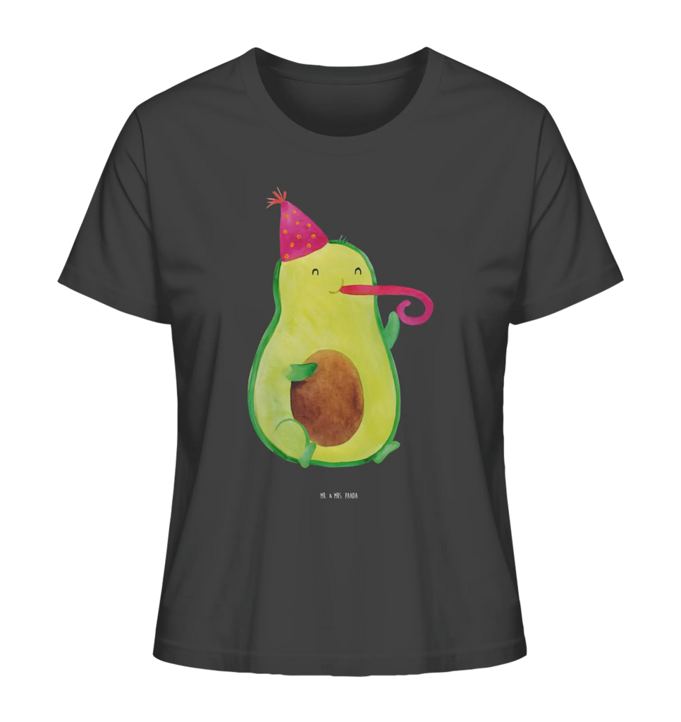 Shirt Damen Avocado Feier T-Shirt, Shirt, Tshirt, Lustiges T-Shirt, T-Shirt mit Spruch, Party, Junggesellenabschied, Jubiläum, Geburstag, Herrn, Damen, Männer, Frauen, Schlafshirt, Nachthemd, Sprüche, Avocado, Veggie, Vegan, Gesund, Feierlichkeit, Feier, Fete, Geburtstag, Gute Laune, Tröte