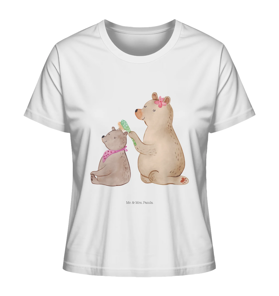 Shirt Damen Bär mit Kind T-Shirt, Shirt, Tshirt, Lustiges T-Shirt, T-Shirt mit Spruch, Party, Junggesellenabschied, Jubiläum, Geburstag, Herrn, Damen, Männer, Frauen, Schlafshirt, Nachthemd, Sprüche, Familie, Vatertag, Muttertag, Bruder, Schwester, Mama, Papa, Oma, Opa, Geschenk, Mutti, Mutter