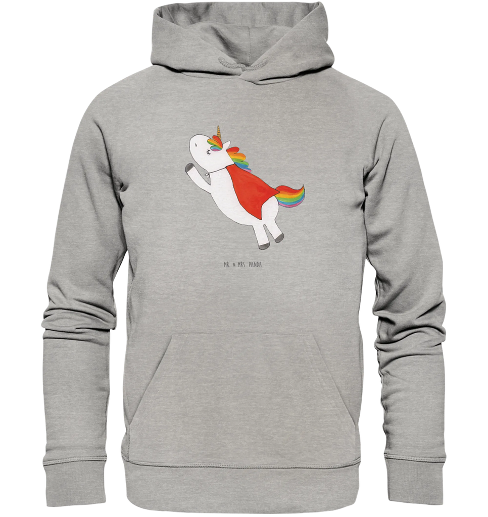 Organic Hoodie Einhorn Super Hoodie, Öko-Hoodie, Kapuzenpullover, Unisex, Männer Hoodie, Frauen Hoodie, Männer Kapuzenpullover, Frauen Kapuzenpullover, Oberteil, Einhorn, Einhörner, Einhorn Deko, Pegasus, Unicorn, Traummann, Superheld, Held, Freundin, Geschenk, Girl, Mädchen