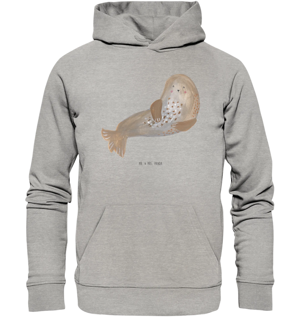 Organic Hoodie Robbe Lachen Hoodie, Öko-Hoodie, Kapuzenpullover, Unisex, Männer Hoodie, Frauen Hoodie, Männer Kapuzenpullover, Frauen Kapuzenpullover, Oberteil, Tiermotive, Gute Laune, lustige Sprüche, Tiere, Robbe, Robben, Seehund, Strand, Meerestier, Ostsee, Nordsee