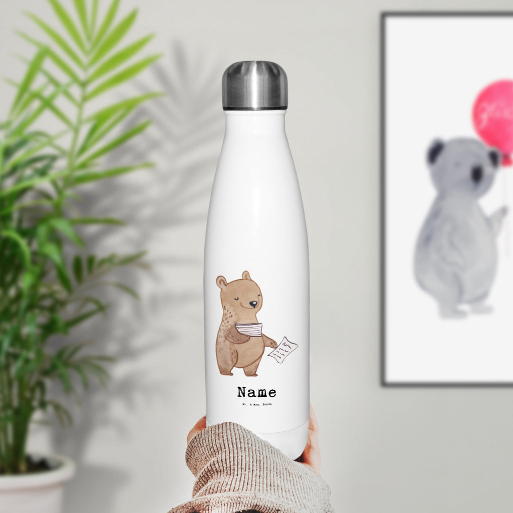 Personalisierte Thermosflasche Insolvenzverwalter mit Herz Personalisierte Isolierflasche, Personalisierte Thermoflasche, Personalisierte Trinkflasche, Trinkflasche Mit Namen, Wunschname, Bedrucken, Namensflasche, Beruf, Ausbildung, Jubiläum, Abschied, Rente, Kollege, Kollegin, Geschenk, Schenken, Arbeitskollege, Mitarbeiter, Firma, Danke, Dankeschön