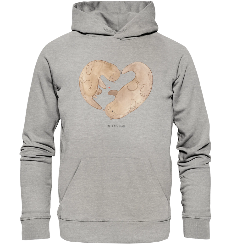 Organic Hoodie Otter Herz Hoodie, Öko-Hoodie, Kapuzenpullover, Unisex, Männer Hoodie, Frauen Hoodie, Männer Kapuzenpullover, Frauen Kapuzenpullover, Oberteil, Otter, Fischotter, Seeotter, Liebe, Herz, Liebesbeweis, Liebesgeschenk, Bessere Hälfte, Love you, Jahrestag, Hochzeitstag, Verlobung, gemeinsames Leben