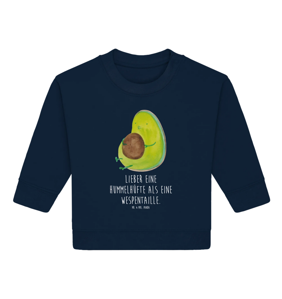 Organic Baby Pullover Avocado Pfeifen Baby Bullover, Baby Sweatshirt, Avocado, Veggie, Vegan, Gesund, Diät, Abnehmen, Ernährung, dick sein