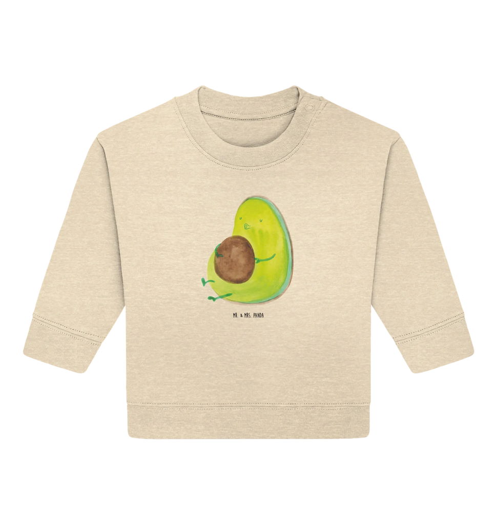 Organic Baby Pullover Avocado Pfeifen Baby Bullover, Baby Sweatshirt, Avocado, Veggie, Vegan, Gesund, Diät, Abnehmen, Ernährung, dick sein