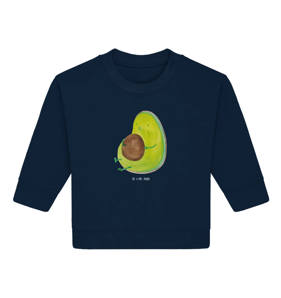 Organic Baby Pullover Avocado Pfeifen Baby Bullover, Baby Sweatshirt, Avocado, Veggie, Vegan, Gesund, Diät, Abnehmen, Ernährung, dick sein