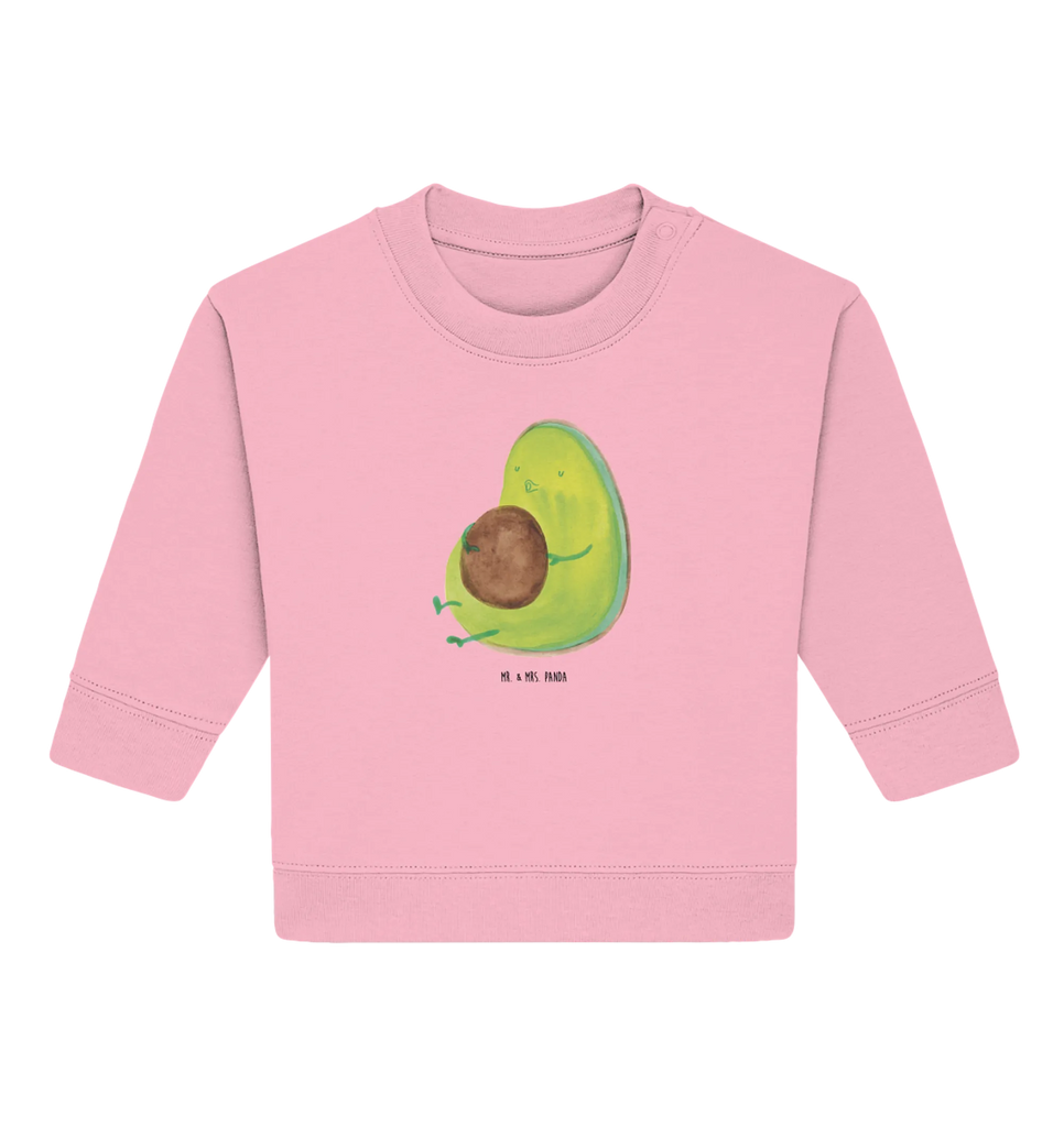 Organic Baby Pullover Avocado Pfeifen Baby Bullover, Baby Sweatshirt, Avocado, Veggie, Vegan, Gesund, Diät, Abnehmen, Ernährung, dick sein