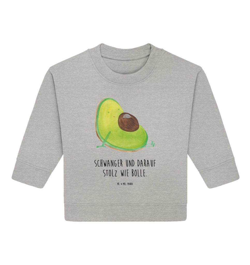 Organic Baby Pullover Avocado Schwangerschaft Baby Bullover, Baby Sweatshirt, Avocado, Veggie, Vegan, Gesund, schwanger, Schwangerschaft, Babyparty, Babyshower