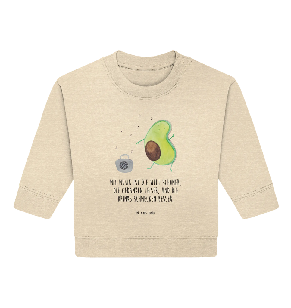 Organic Baby Pullover Avocado Tanzen Baby Bullover, Baby Sweatshirt, Avocado, Veggie, Vegan, Gesund