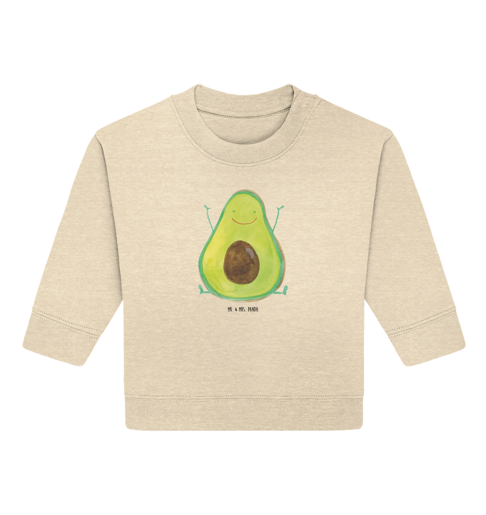 Organic Baby Pullover Avocado Glücklich Baby Bullover, Baby Sweatshirt, Avocado, Veggie, Vegan, Gesund, Chaos