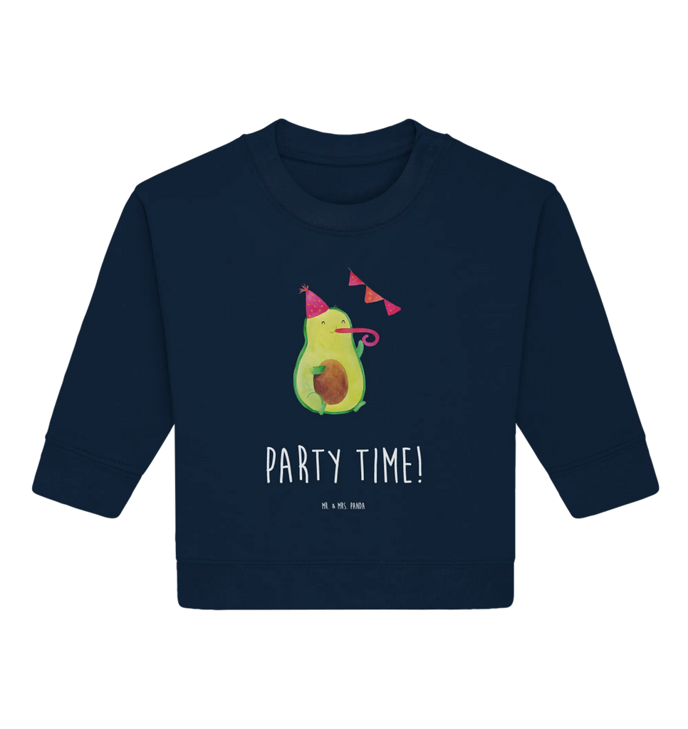 Organic Baby Pullover Avocado Party Zeit Baby Bullover, Baby Sweatshirt, Avocado, Veggie, Vegan, Gesund